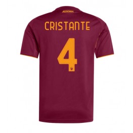 AS Roma Bryan Cristante #4 Thuis tenue 2025-26 Korte Mouw